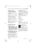 Предварительный просмотр 141 страницы Bosch GSB 12-2 Instruction Manual