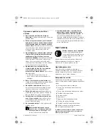 Предварительный просмотр 180 страницы Bosch GSB 12-2 Instruction Manual