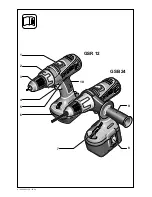 Предварительный просмотр 4 страницы Bosch GSB 12 Operating Instructions Manual