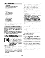 Предварительный просмотр 49 страницы Bosch GSB 12 Operating Instructions Manual