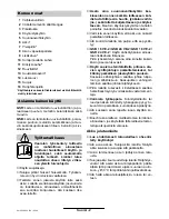 Предварительный просмотр 64 страницы Bosch GSB 12 Operating Instructions Manual