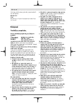 Preview for 68 page of Bosch GSB 12V-15 Original Instructions Manual