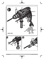 Предварительный просмотр 3 страницы Bosch GSB 13 PROFESSIONAL Original Instructions Manual