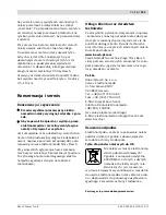 Предварительный просмотр 111 страницы Bosch GSB 13 RE Original Instructions Manual