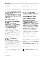 Предварительный просмотр 148 страницы Bosch GSB 13 RE Original Instructions Manual