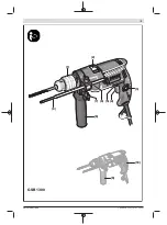 Предварительный просмотр 3 страницы Bosch GSB 1300 Professional Original Instructions Manual