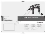 Предварительный просмотр 2 страницы Bosch GSB 1300 Original Instructions Manual