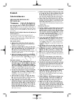 Предварительный просмотр 6 страницы Bosch GSB 1300 Original Instructions Manual