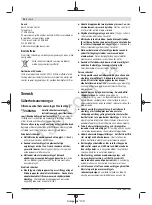 Предварительный просмотр 45 страницы Bosch GSB 1300 Original Instructions Manual