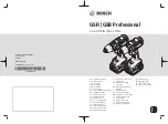 Bosch GSB 14,4-2-LI Plus Original Instructions Manual предпросмотр