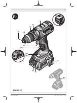 Предварительный просмотр 3 страницы Bosch GSB 14,4 V-EC Original Instructions Manual