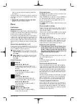 Предварительный просмотр 101 страницы Bosch GSB 14,4 V-EC Original Instructions Manual