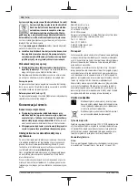 Предварительный просмотр 102 страницы Bosch GSB 14,4 V-EC Original Instructions Manual