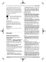 Предварительный просмотр 109 страницы Bosch GSB 14,4 V-EC Original Instructions Manual