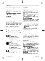 Предварительный просмотр 114 страницы Bosch GSB 14,4 V-EC Original Instructions Manual