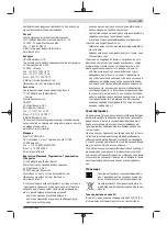 Предварительный просмотр 131 страницы Bosch GSB 14,4 V-EC Original Instructions Manual