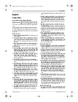 Preview for 12 page of Bosch GSB 14,4 VE-EC Original Instructions Manual