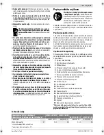 Предварительный просмотр 107 страницы Bosch GSB 14 Original Instructions Manual