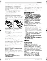 Предварительный просмотр 139 страницы Bosch GSB 14 Original Instructions Manual