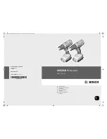 Bosch GSB 140-LIProfessional Original Instructions Manual предпросмотр