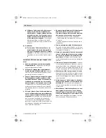 Предварительный просмотр 52 страницы Bosch GSB 16 RE Original Instructions Manual