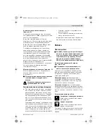 Предварительный просмотр 161 страницы Bosch GSB 16 RE Original Instructions Manual