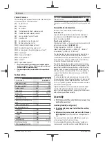 Предварительный просмотр 12 страницы Bosch GSB 1600 RE Original Instructions Manual