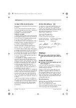 Предварительный просмотр 10 страницы Bosch GSB 162-2 RE Original Instructions Manual