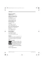 Предварительный просмотр 22 страницы Bosch GSB 162-2 RE Original Instructions Manual