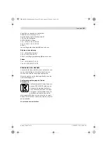 Предварительный просмотр 31 страницы Bosch GSB 162-2 RE Original Instructions Manual