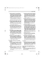 Предварительный просмотр 33 страницы Bosch GSB 162-2 RE Original Instructions Manual