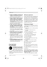 Предварительный просмотр 34 страницы Bosch GSB 162-2 RE Original Instructions Manual