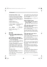 Предварительный просмотр 62 страницы Bosch GSB 162-2 RE Original Instructions Manual