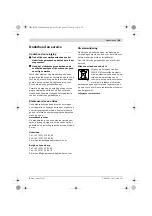 Предварительный просмотр 65 страницы Bosch GSB 162-2 RE Original Instructions Manual