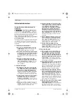 Предварительный просмотр 66 страницы Bosch GSB 162-2 RE Original Instructions Manual