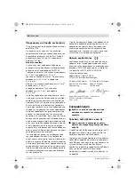 Предварительный просмотр 98 страницы Bosch GSB 162-2 RE Original Instructions Manual