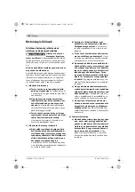 Предварительный просмотр 134 страницы Bosch GSB 162-2 RE Original Instructions Manual