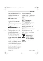 Предварительный просмотр 159 страницы Bosch GSB 162-2 RE Original Instructions Manual