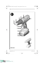 Предварительный просмотр 3 страницы Bosch GSB 180-LI Professional Original Instructions Manual