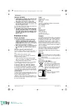 Предварительный просмотр 38 страницы Bosch GSB 180-LI Professional Original Instructions Manual