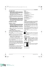 Предварительный просмотр 141 страницы Bosch GSB 180-LI Professional Original Instructions Manual