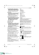 Предварительный просмотр 161 страницы Bosch GSB 180-LI Professional Original Instructions Manual