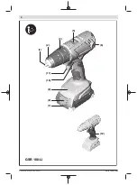 Предварительный просмотр 4 страницы Bosch GSB 180-LI Original Instructions Manual