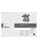 Предварительный просмотр 1 страницы Bosch GSB 18V-28 Professional Original Instructions Manual