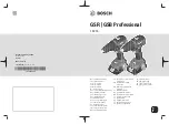 Предварительный просмотр 1 страницы Bosch GSB 18V-55 Original Instructions Manual