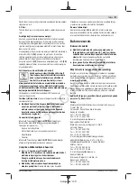 Preview for 98 page of Bosch GSB 18V-60 C Original Instructions Manual