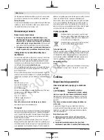 Preview for 107 page of Bosch GSB 18V-60 C Original Instructions Manual