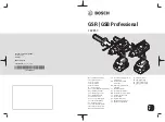 Bosch GSB 18V-85 C Original Instructions Manual предпросмотр