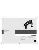 Предварительный просмотр 1 страницы Bosch GSB 20-2 Original Operating Instructions