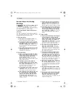 Предварительный просмотр 6 страницы Bosch GSB 20-2 Original Operating Instructions